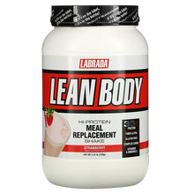 Load image into Gallery viewer, Labrada Nutrition, Lean Body, Hi Protein Meal Replacement, Strawberry, 2.47 lb (1120 g)