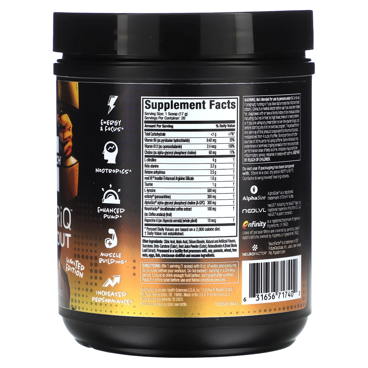 MuscleTech, Limited Edition, Euphoriq, PreWorkout, Boogieman Punch, 1