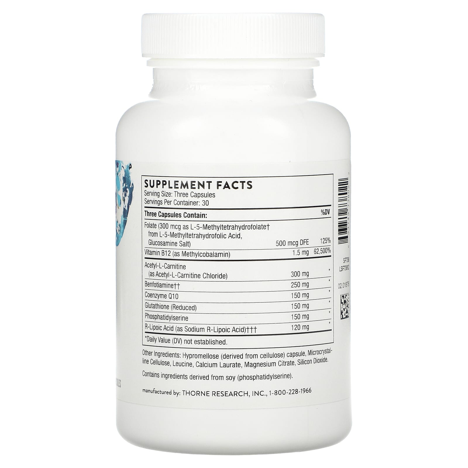 Thorne Research Neurochondria 90 Vegetarian Capsules