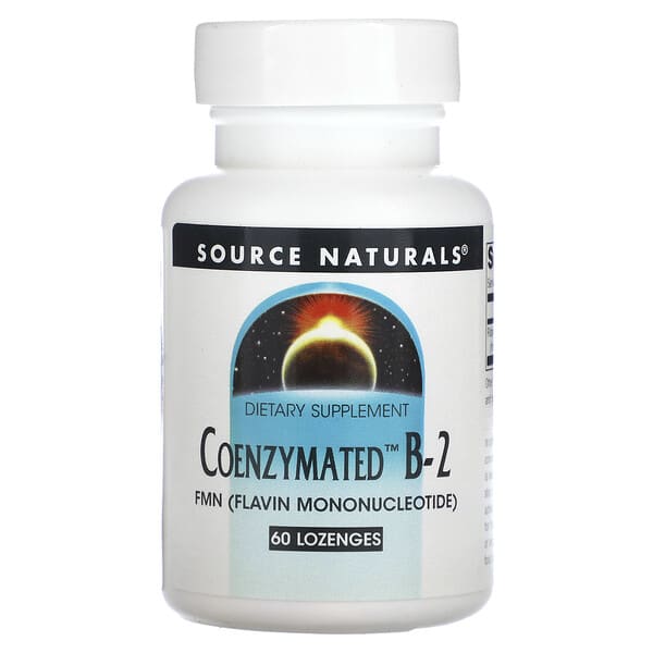 Source Naturals, Coenzymated B-2, Sublingual, 60 Lozenges