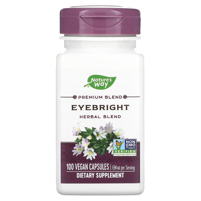 Nature's Way, Eyebright Herbal Blend, 694 mg, 100 Vegan Capsules (347 mg per Capsule)