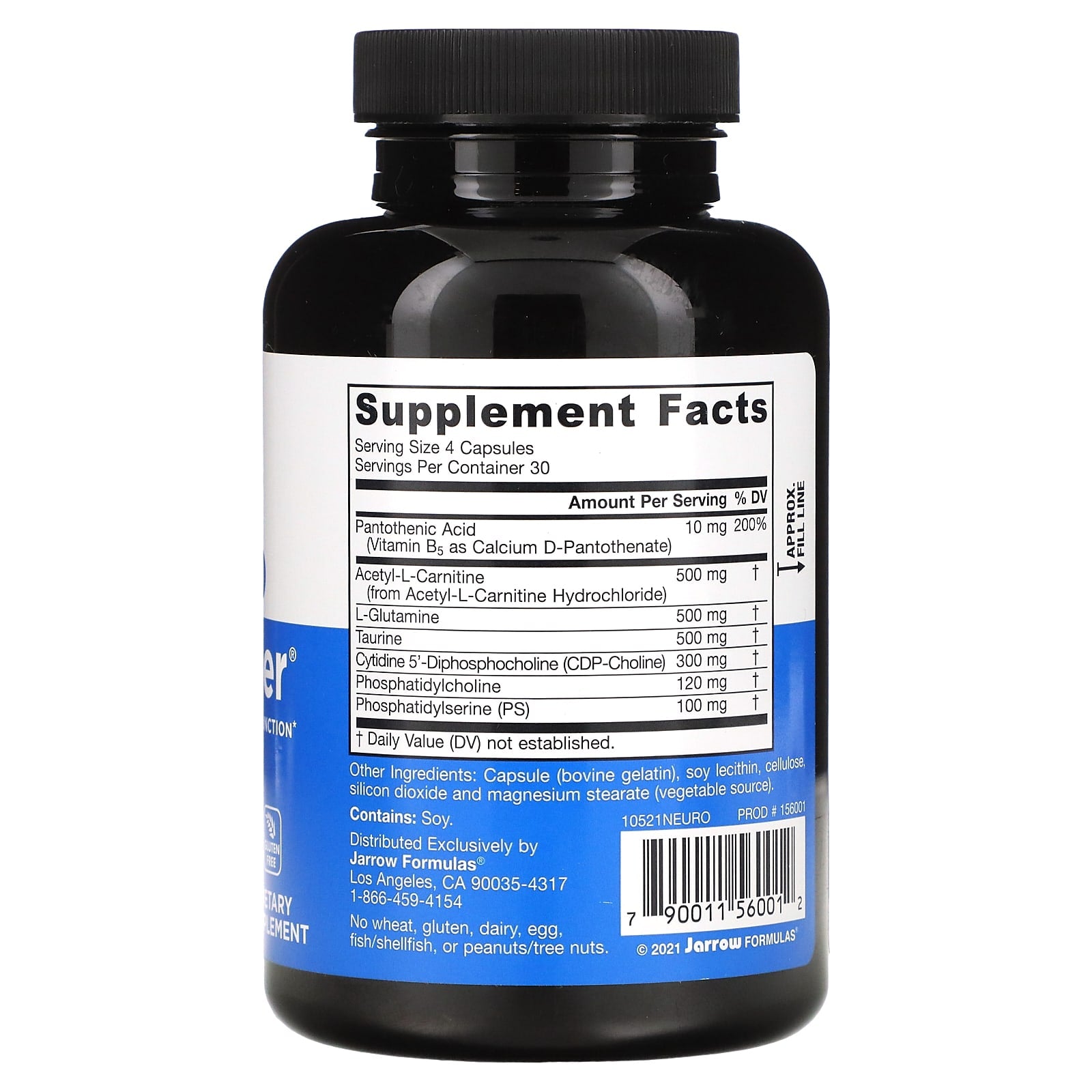 Jarrow Formulas Neuro Optimizer 120 Capsules