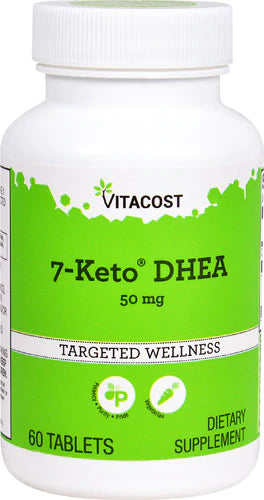 Vitacost 7-Keto® DHEA 50 mg 60 Tablets