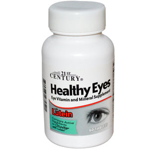Buy 21st Century Healthy Eyes with Lutein 60 Tablets Online - Megavitamins Online Supplements Store Australia