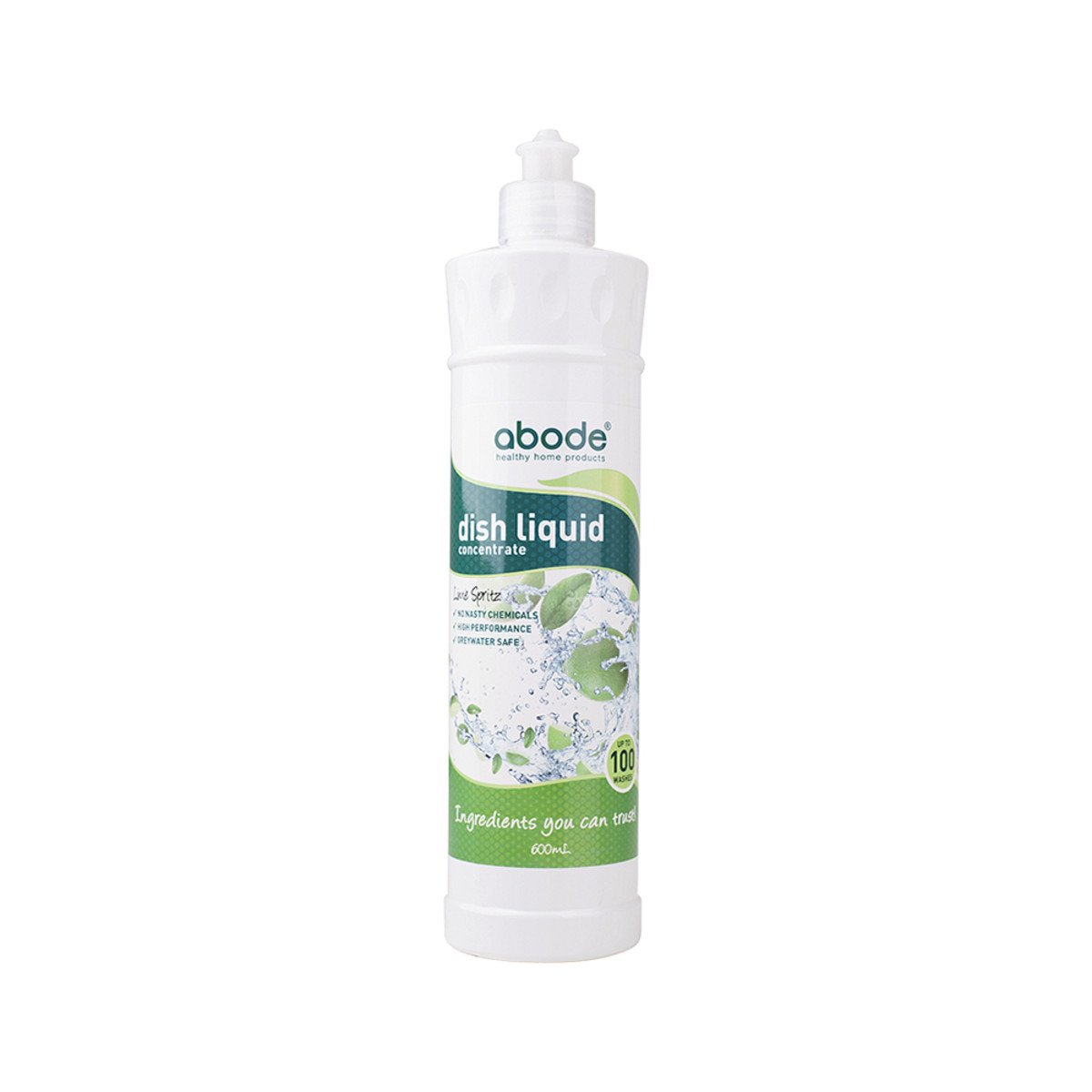 Buy Abode Dish Liquid Concentrate Lime Spritz 600ml Online - Megavitamins Online Supplements Store Australia