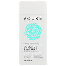 Load image into Gallery viewer, Acure Simply Smoothing Conditioner Coconut &amp; Marula 12 fl oz (354ml)