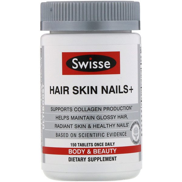 Swisse Ultiboost Hair Skin Nails+ 150 Tablets