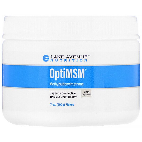 Lake Avenue Nutrition OptiMSM Flakes 7 oz (200g)