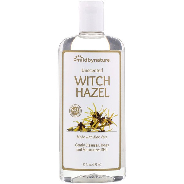 Mild By Nature Witch Hazel Unscented Alcohol-Free 12 fl oz (355ml)