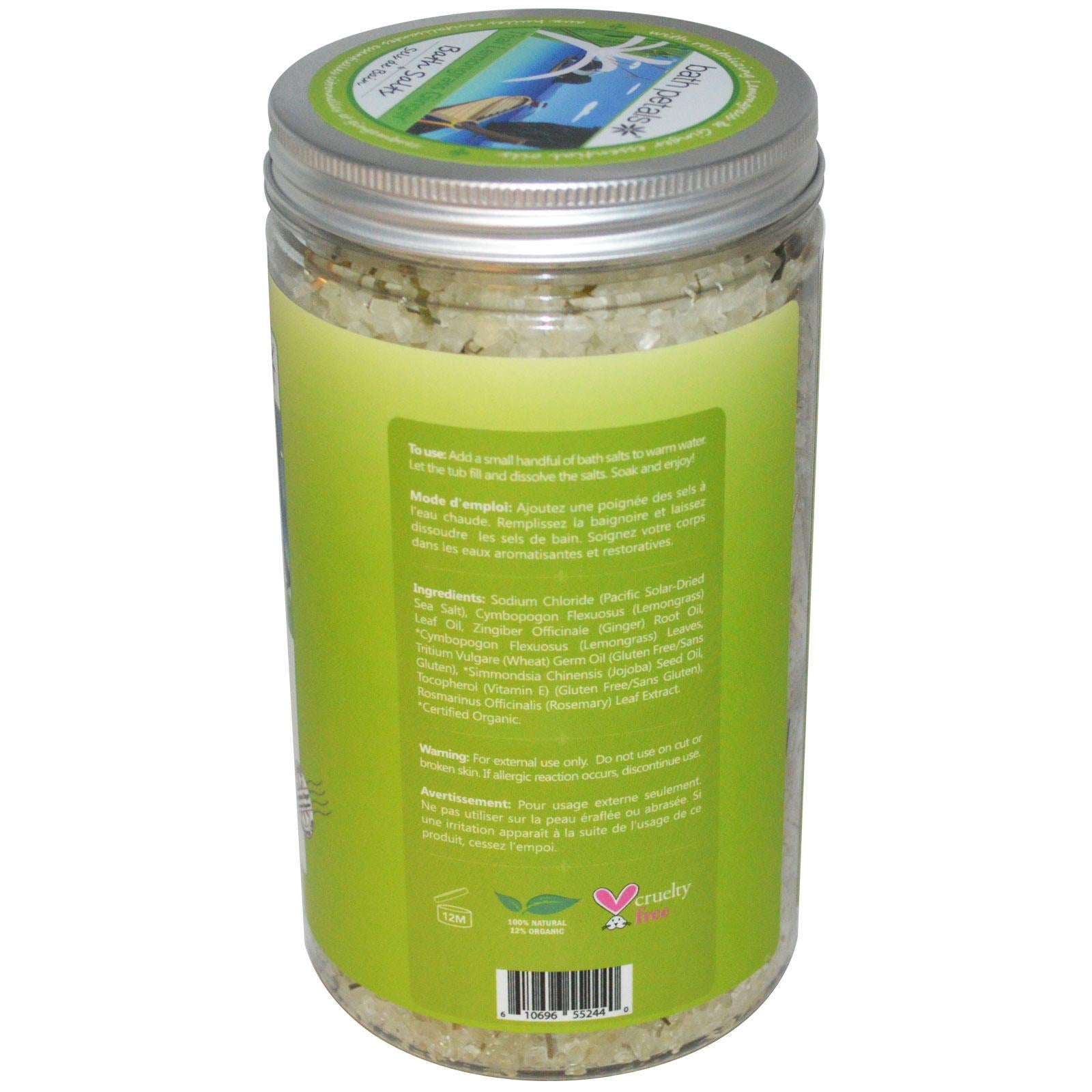 Bath Petals, Bath Salts, Thai Lemongrass Ginger (1133g)