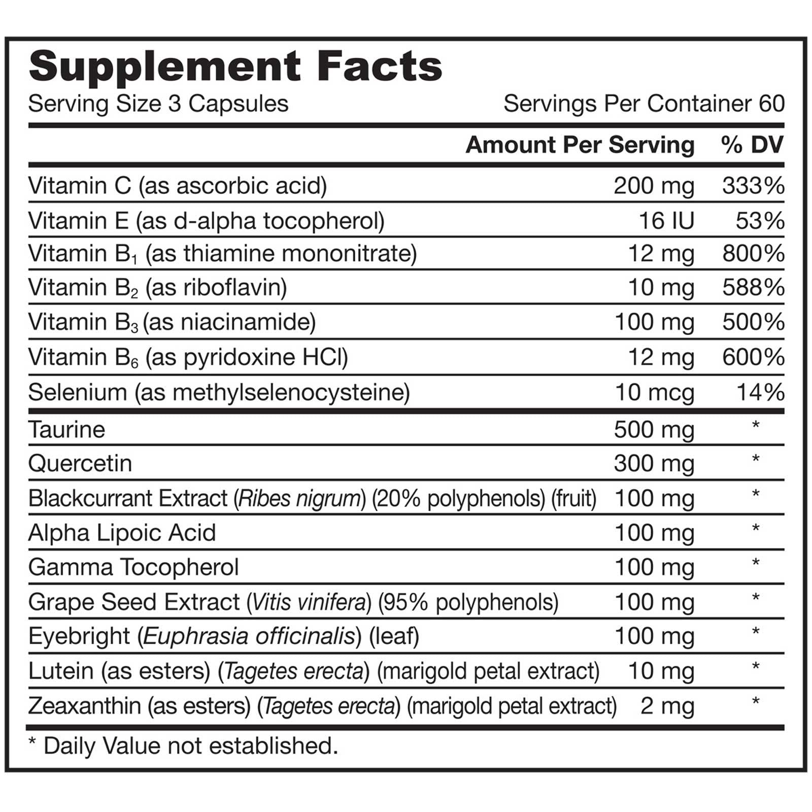 Jarrows Vision Optimizer, 180 Capsules