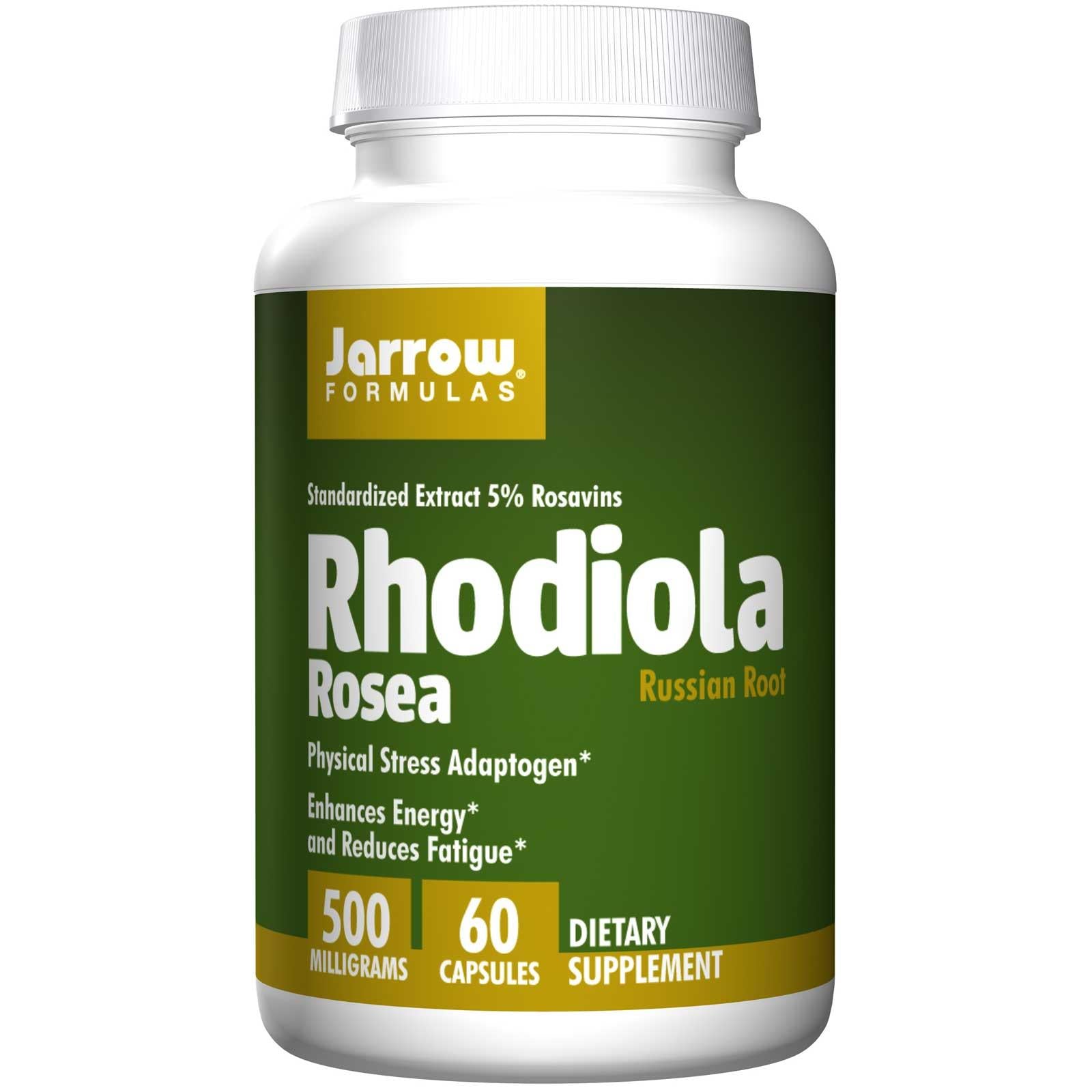 Jarrow Formulas, Rhodiola Rosea, 500mg, 60 Capsules