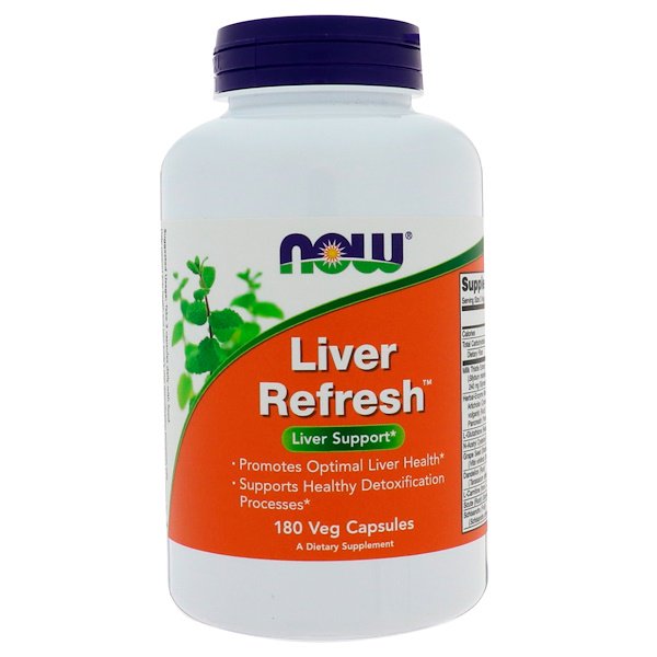 Now Foods Liver Refresh 180 Veg Capsules