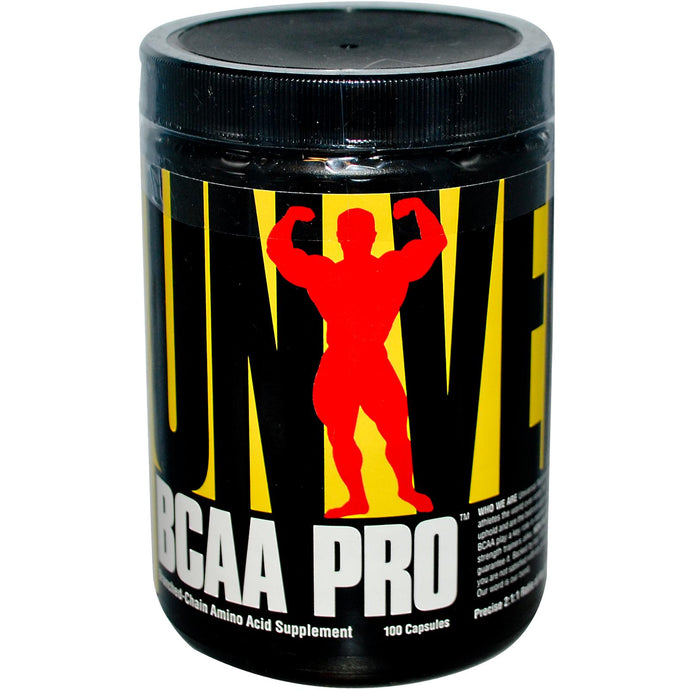 Universal Nutrition, BCAA, Branched Chain Amino Acid Supplement, 100 Capsules