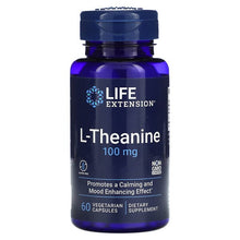 Load image into Gallery viewer, Life Extension, L-Theanine, 100 mg, 60 VCaps - Dietary Supplement