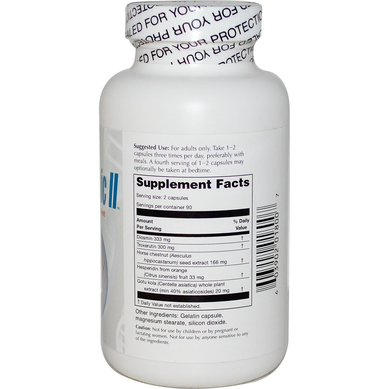 Life Enhancement, VeinoTonic II, 180 Capsules