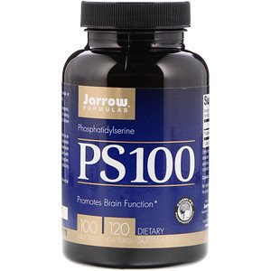 Jarrow Formulas PS 100 Phosphatidylserine 100mg 120 Capsules
