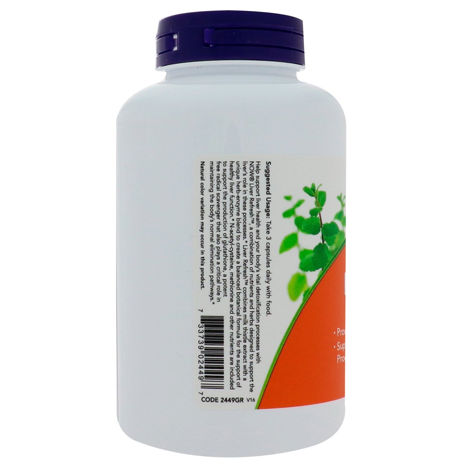 Now Foods Liver Refresh 180 Veg Capsules