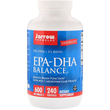 Load image into Gallery viewer, Jarrow Formulas EPA-DHA Balance 240 Softgels