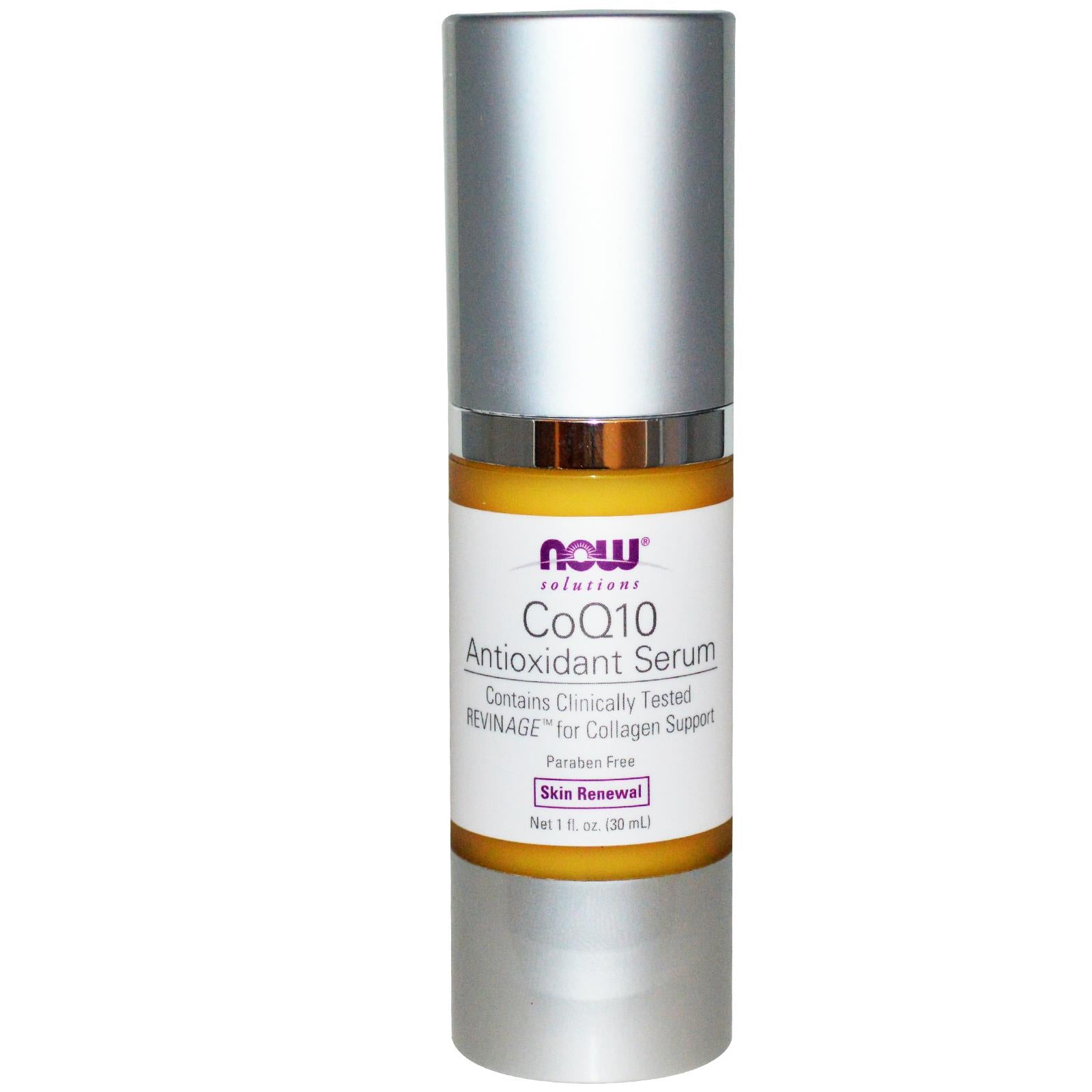 Now Foods, Solutions, CoQ10 Antioxidant Serum, 1 fl oz, 30ml