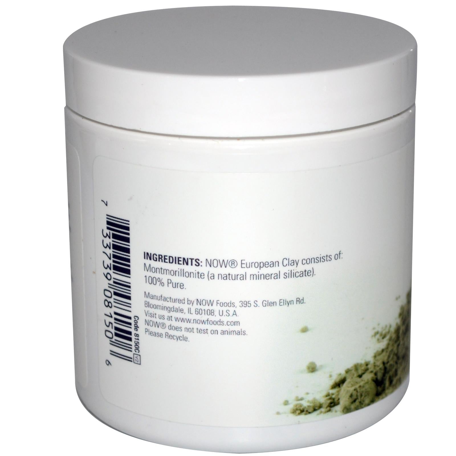 Now Foods, Solutions, European Clay Powder, 6 oz 170 grams