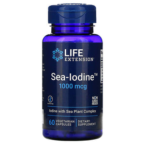 Life Extension Sea-Iodine 1000 mcg 60 Veggie Caps - Dietary Supplement