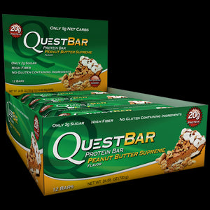 Quest Nutrition Protein Bar Peanut Butter Supreme 12 Bars 60g Each