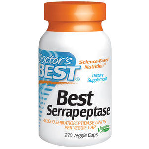 Doctor's Best Serrapepetase 270 VCaps - Dietary Supplement