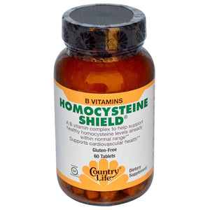 Country Life Gluten Free Homocysteine Shield 60 Tablets