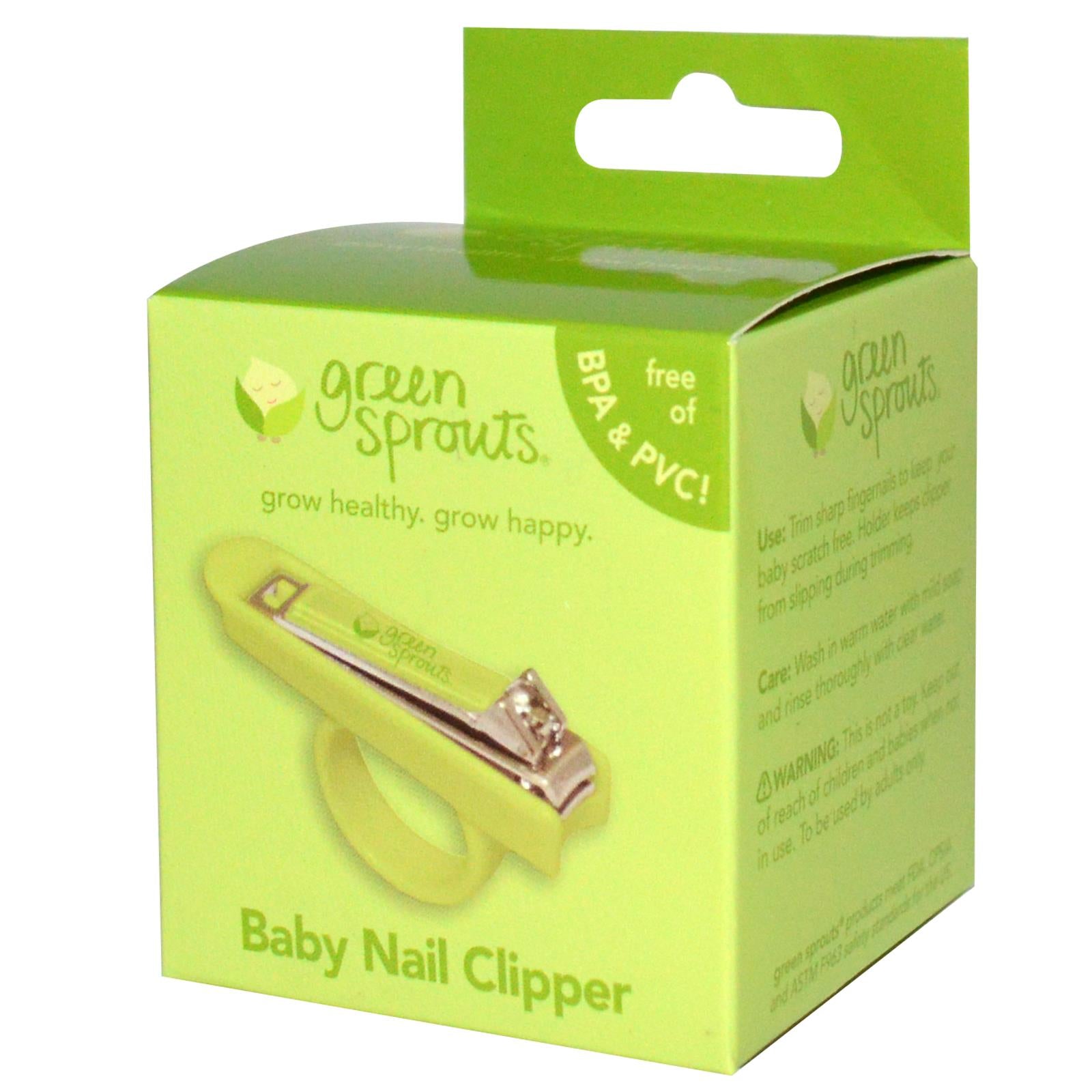 iPLAY Inc., Green Sprouts, Baby Nail Clipper, 1 Clipper
