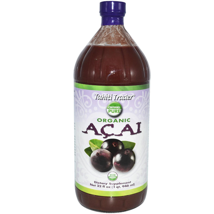 Tahiti Trader, Organic Acai, 946 ml - Dietary Supplements
