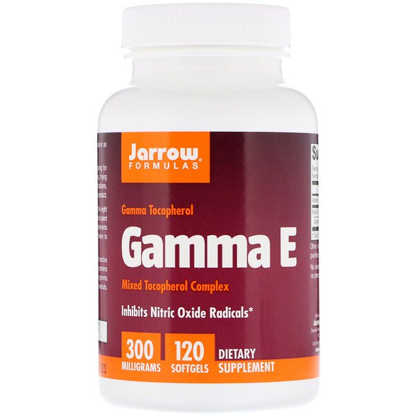 Jarrow Formulas Gamma E 300mg 120 Softgels