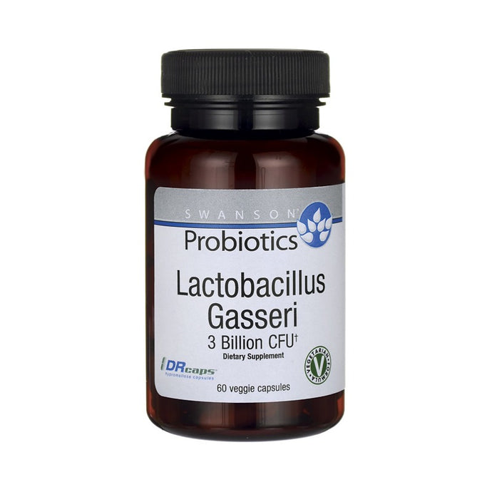 Swanson Probiotics Lactobacillus Gasseri 3 Billion CFU 60 Veggie Caps