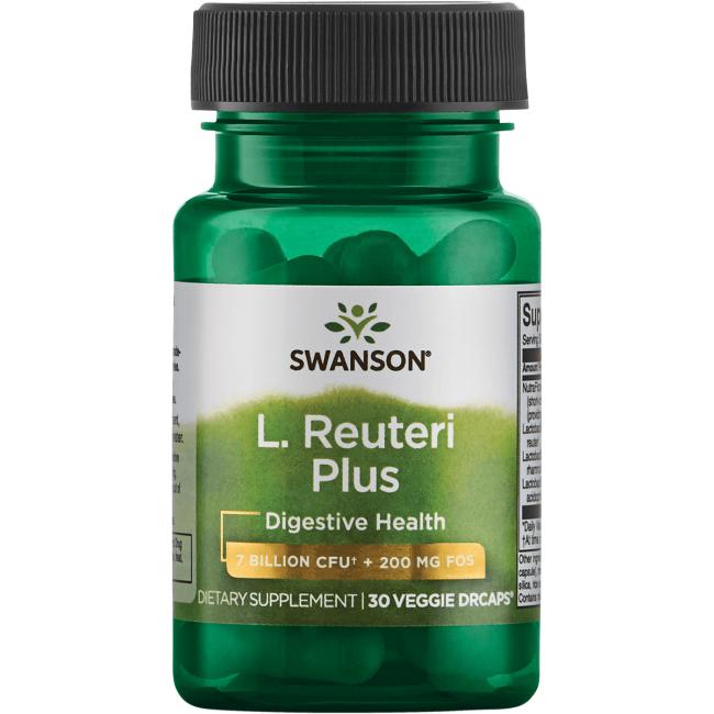 Swanson Probiotics L. Reuteri Plus 30 veg caps