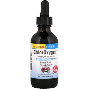 Herbs Etc ChlorOxygen Chlorophyll Concentrate Alcohol Free 2 fl oz (59ml)