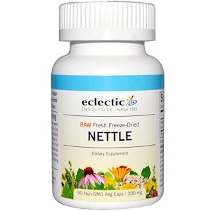 Eclectic Institute Nettle 300mg 90 Veggie Caps