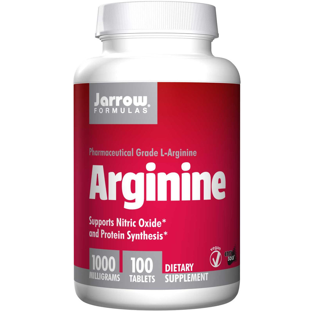 Jarrow Formulas Arginine 1000mg 100 Tablets - Dietary Supplement
