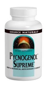 Source Naturals Pycnogenol Supreme 60 Tablets - Dietary Supplement