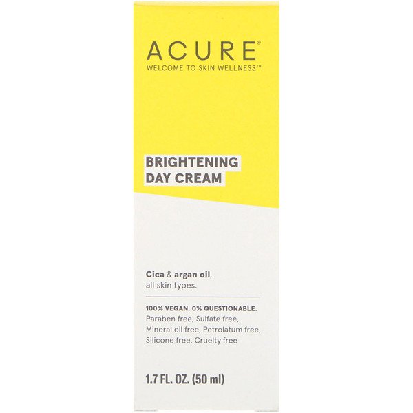 Acure Brightening Day Cream All Skin Types 1.7 fl oz (50ml)