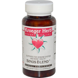Kroeger Herb Co, Sinus Blend, 100 VCaps - Herbal Supplement