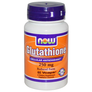Now Foods Glutathione Reduced Form 250mg 60 Vcaps - Dietary Supplement