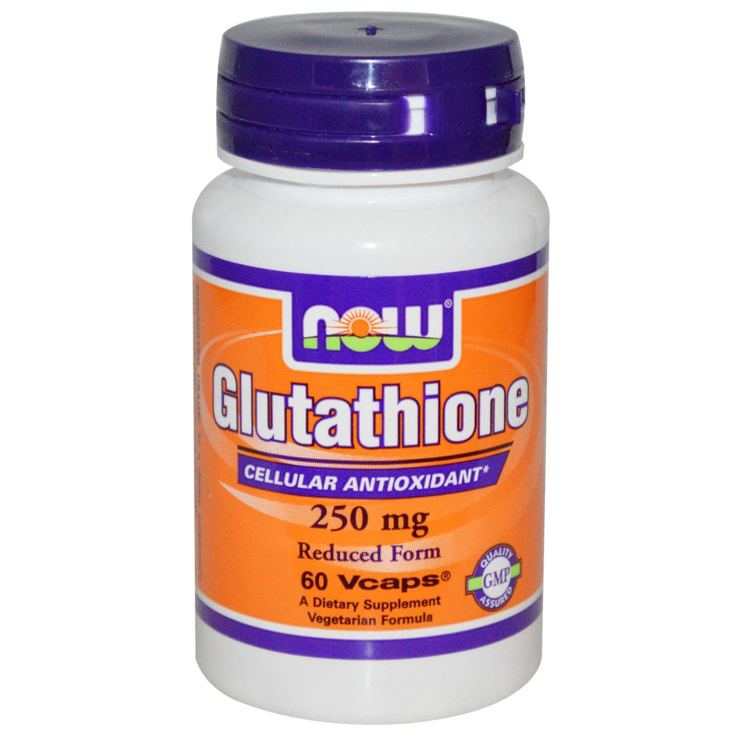 Now Foods Glutathione Reduced Form 250mg 60 Vcaps - Dietary Supplement