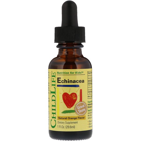 ChildLife Essentials Echinacea Natural Orange Flavor 1 fl oz (29.6ml)