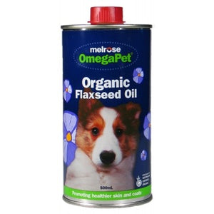 Melrose OmegaPet, Flax Oil, 500 ml