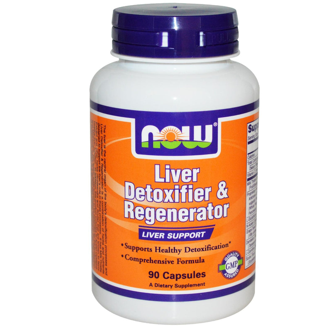 Now Foods Liver Detoxifier & Regenerator 90 VCaps - Dietary Supplement