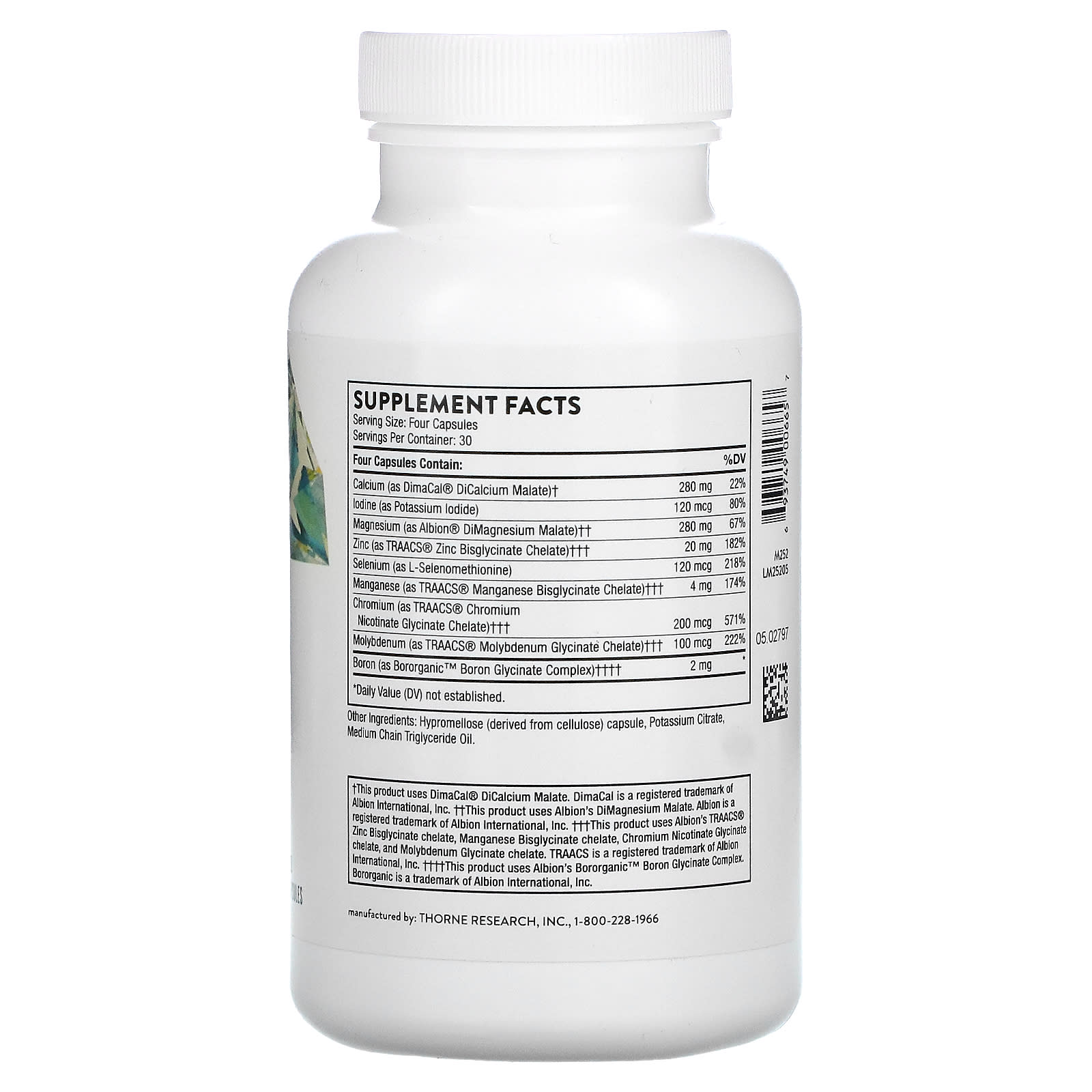 Thorne Research, Biomins II, 120 Vegetarian Capsules