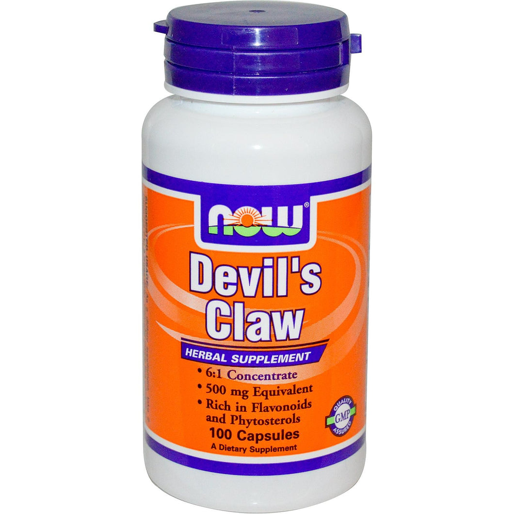 Now Foods, Devil's Claw, 500mg, 100 Caps