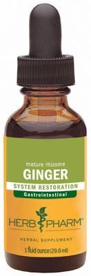 Herb Pharm Ginger 29.6 ml 1 fl oz - Herbal Supplement
