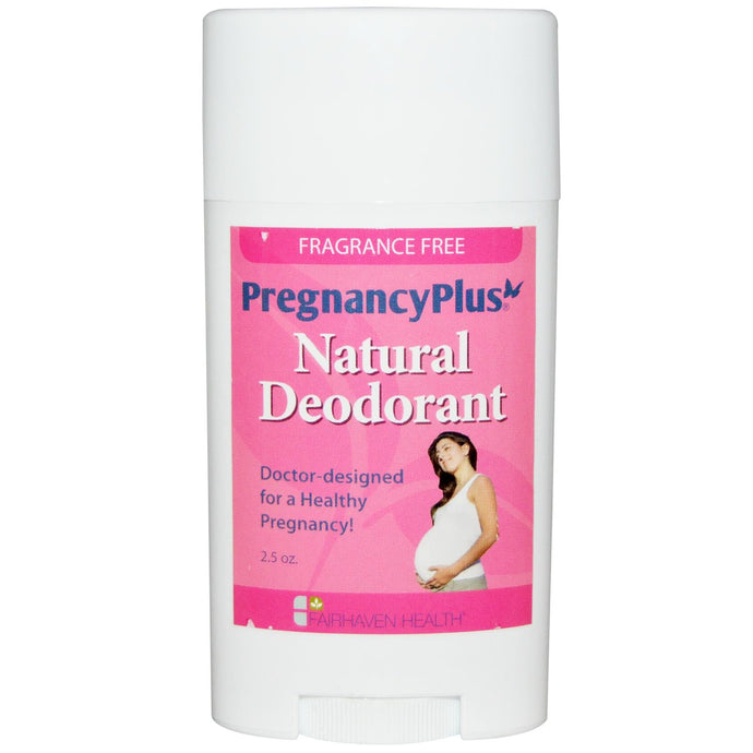 Fairhaven Health Pregnancy Plus Natural Deodorant Frangrance Free 2.5 oz for women