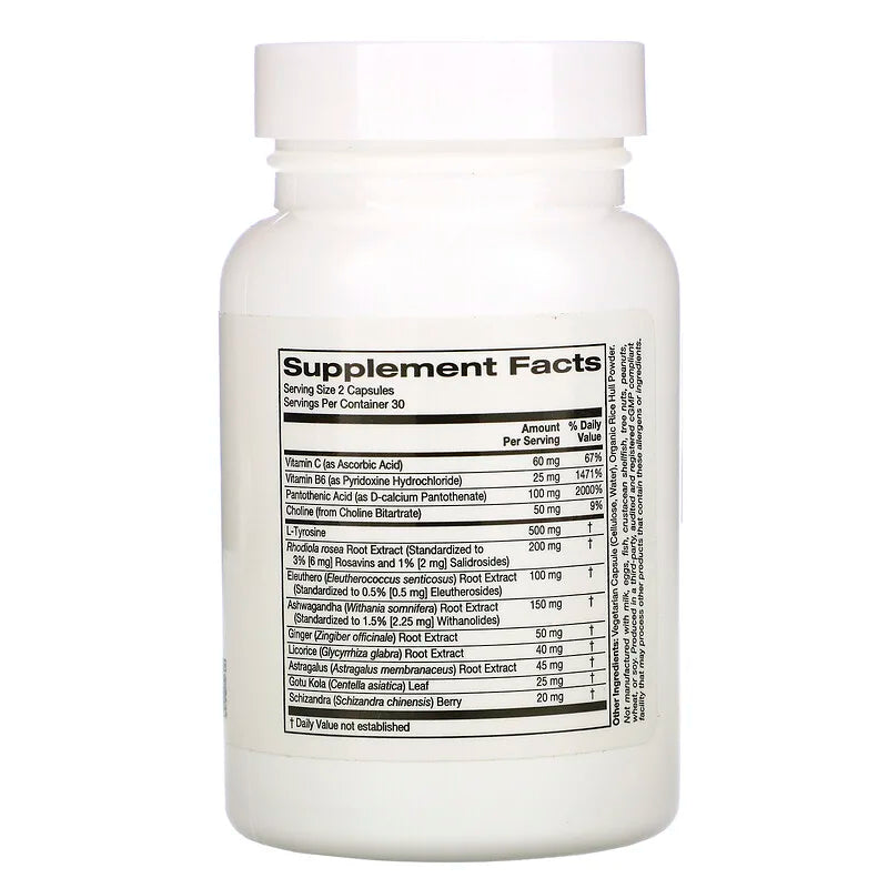 ZOI Research Adrenal Support 60 Vegetarian Capsules
